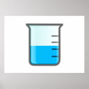 Kemi Science Beaker Poster