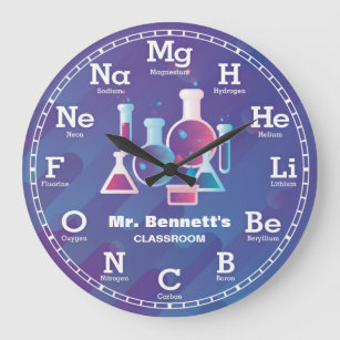 Kemi Science Personalizable Clock Stor Klocka