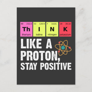 Kemifysiker Lacher Student Proton Scienc Vykort