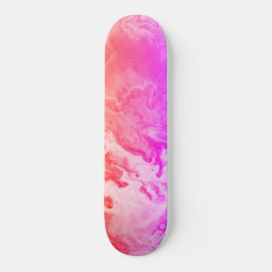 Kemikalie 6 Rosa Mini Skateboard Bräda 18,5 Cm