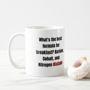 Kemikalie Bacon Pun Kaffemugg