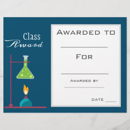 Kemikalie för klassutmärkelse subjekt student