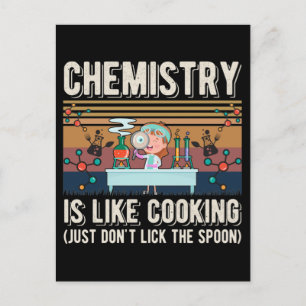 Kemikalie Humor Laboratory Science Lab Vykort