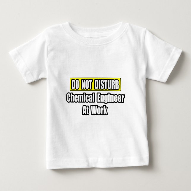 Kemikalie Ingenjör i arbete Tee Shirt (Framsida)