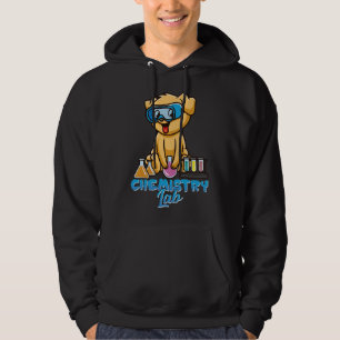 Kemikalie Lab Hund Hoodie