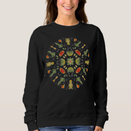 Kemikalie Lab Science Botanical Mönster T Shirt