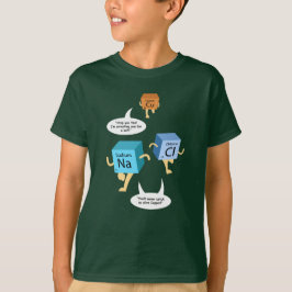 Kemikalie Periodic Bord Inslag Science Gag T Shirt