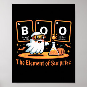 Kemikalieboo Inslag i den överraskande cute-kemist Poster