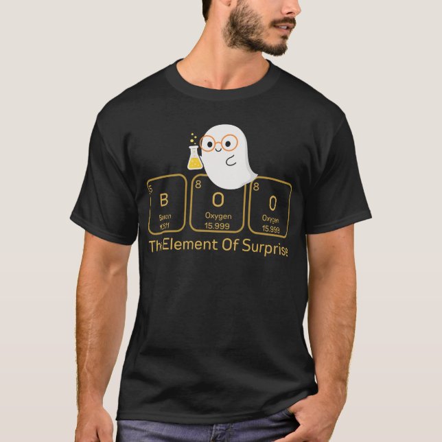 Kemikalieboo Inslag i överraskningen Halloween T Shirt (Framsida)