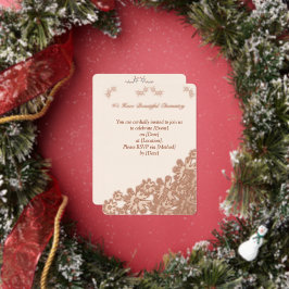 Kemikalieinbjudan till blomsterpart