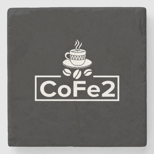 Kemikalielärare Älskare Coffee Stenunderlägg (Framsidan)
