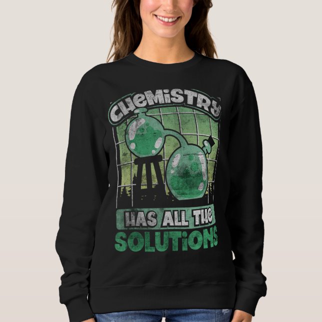 Kemikalien har alla lösningskemiska Geek Sci T Shirt (Framsida)