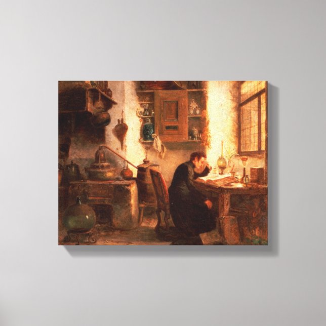 Kemikaliens och apotekets student canvastryck (Framsida)