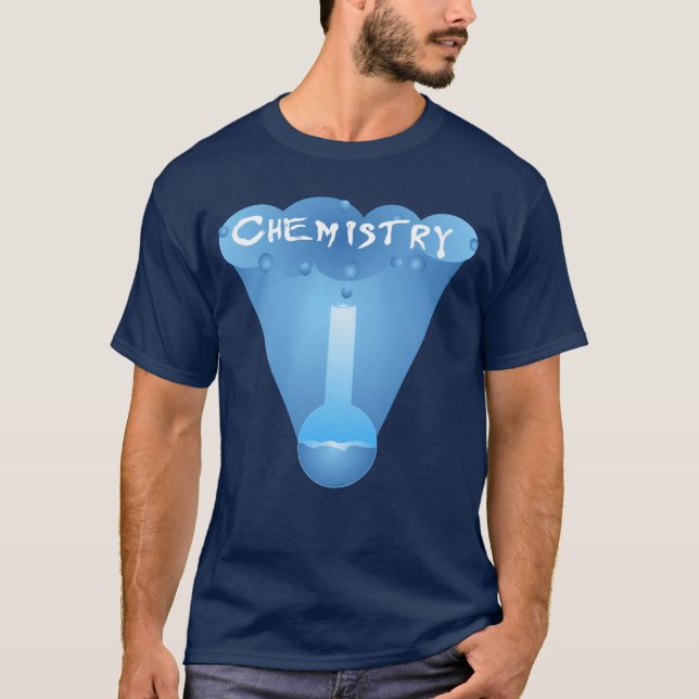 Kemikalier Cloud Beaker T Shirt (Framsida)