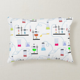 Kemikalietekniska testtuber Lab School Subjekt Prydnadskudde