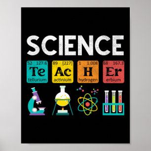 Kemilärare Biologi Fysikläraren Poster