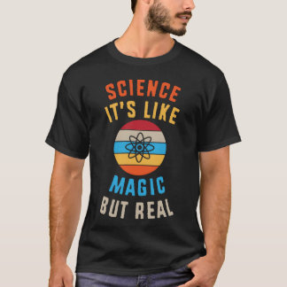 Kemilärare Vetenskap Det är som magi men verklig f T Shirt