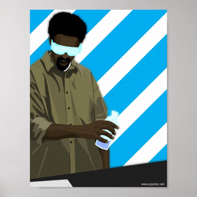Kemiman Man Poster (Framsidan)