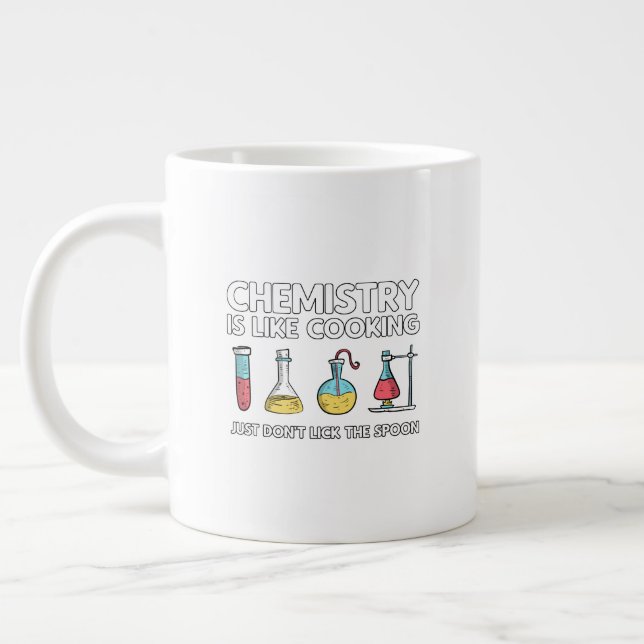 Kemin är som kokning jumbo mugg (Vänster)
