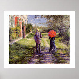 Keminmonant av Gustave Caillebotte Print Poster