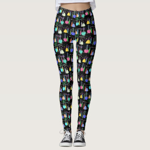 Kemireaktionsdamasker Leggings