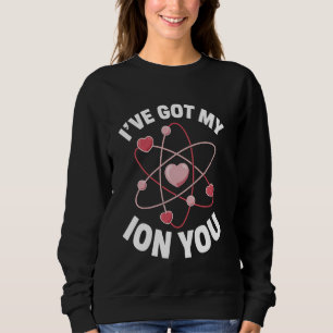 Kemisk Alla hjärtans dag Vetenskap Puns Atom Hjärt T Shirt