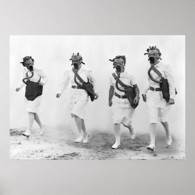 KEMISK ATTACK 1942 POSTER (Framsidan)