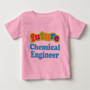 Kemisk begynna babyT-tröja för ingenjör (framtid) Tröja