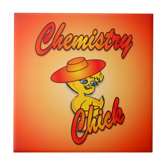 Kemisk Chick nr 5 Kakelplatta (Framsidan)