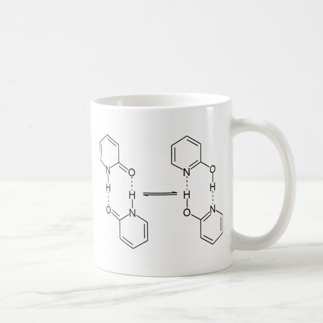 kemisk Dimer 2-Pyridone Kaffemugg (Höger)