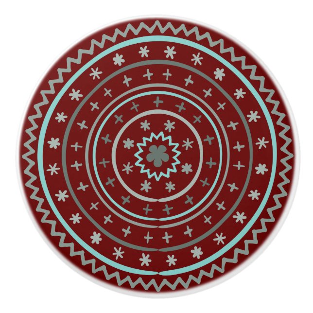 Kemisk, färglös, keramisk dragning av Hand plockad Knopp (Framsidan)