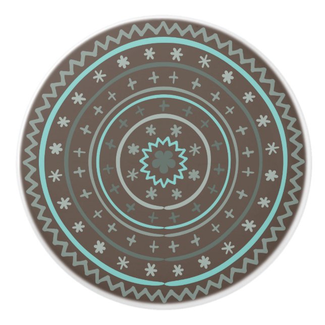 Kemisk, färglös, keramisk dragning av Hand plockad Knopp (Framsidan)