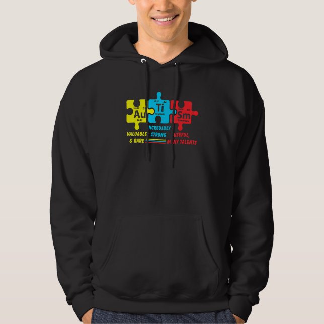 Kemisk Inslag Puzzle Biet Hoodie (Framsida)