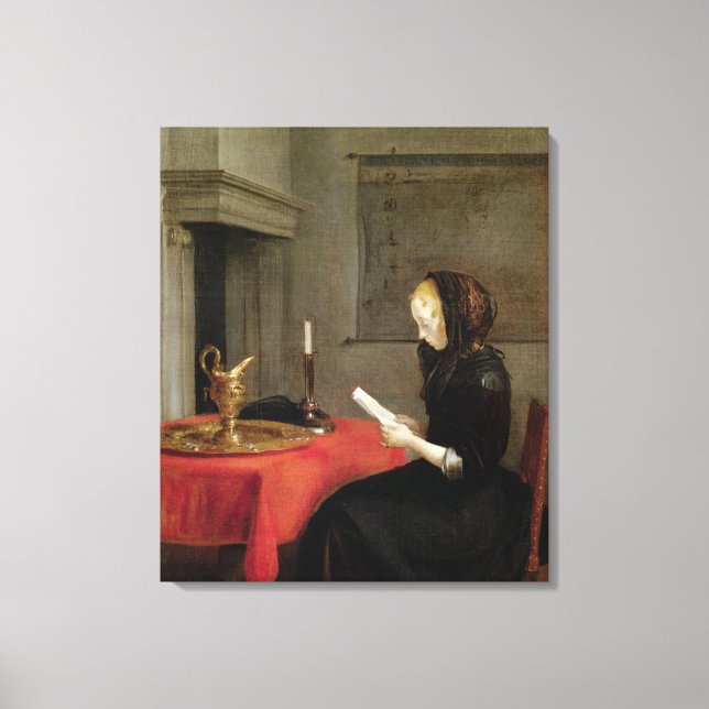 Kemisk läsning, 1662 canvastryck (Framsida)