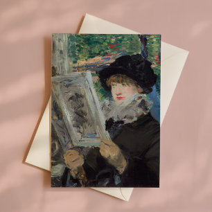 Kemisk läsning Édouard Manet Kort