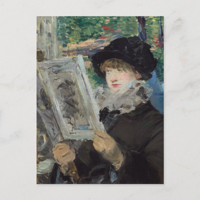 Kemisk läsning | Édouard Manet Vykort (Framsida)