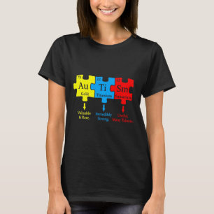 Kemisk medvetenhet om autism t shirt