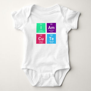 Kemisk periodisk bord av inslag: IAmCuTe Tee