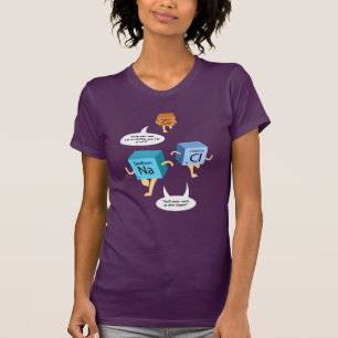 Kemisk periodisk Bord Inslag-gag-lärare T Shirt