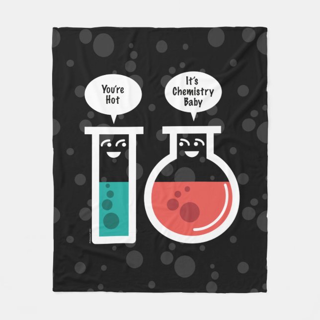 Kemisk reaktion fleecefilt (Framsidan)