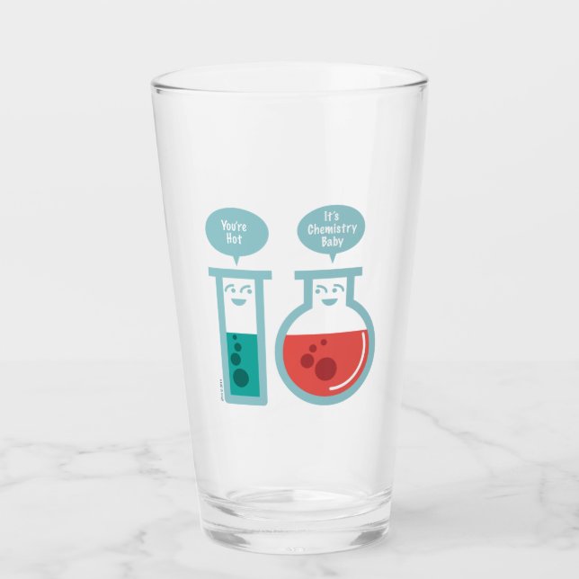 Kemisk reaktion glaskopp (Framsida)