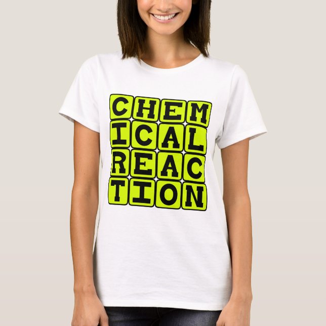 Kemisk Reaktion T Shirt (Framsida)