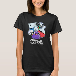 Kemisk reaktionsfunny kemi Mörk BG T Shirt