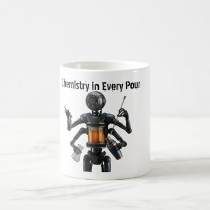 Kemisk robotbartender för varje drink magisk mugg