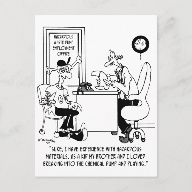 Kemisk Tecknad 8791 Vykort (Framsida)