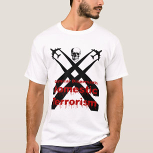 Kemiska Dispersants är inhemsk terrorism T Shirt
