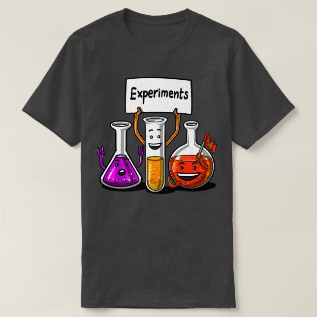 Kemiska experiment Science Laboratory School Ch T Shirt (Design framsida)