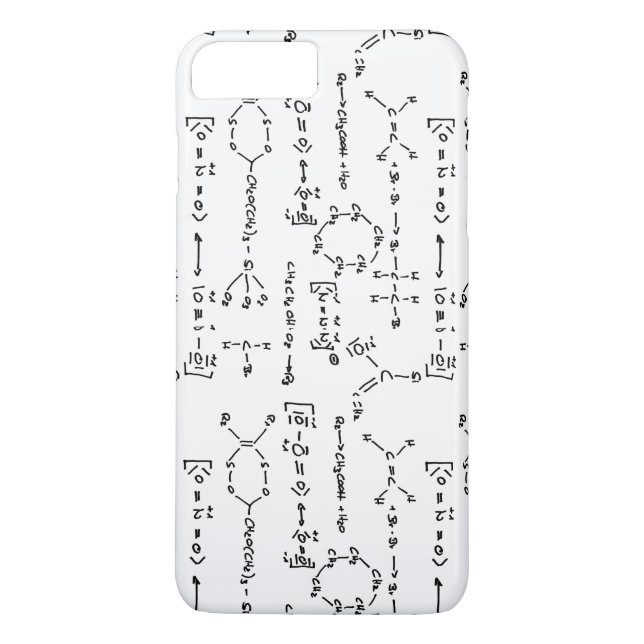 Kemiska formler Case-Mate iPhone skal (Baksida)