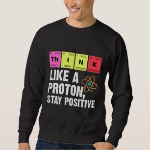 Kemiska fysiker Lärare i Student Proton Scienc Lång Ärmad Tröja