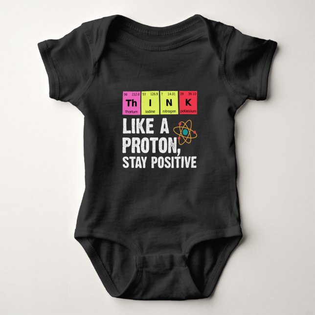 Kemiska fysiker Lärare i Student Proton Scienc T Shirt (Framsida)